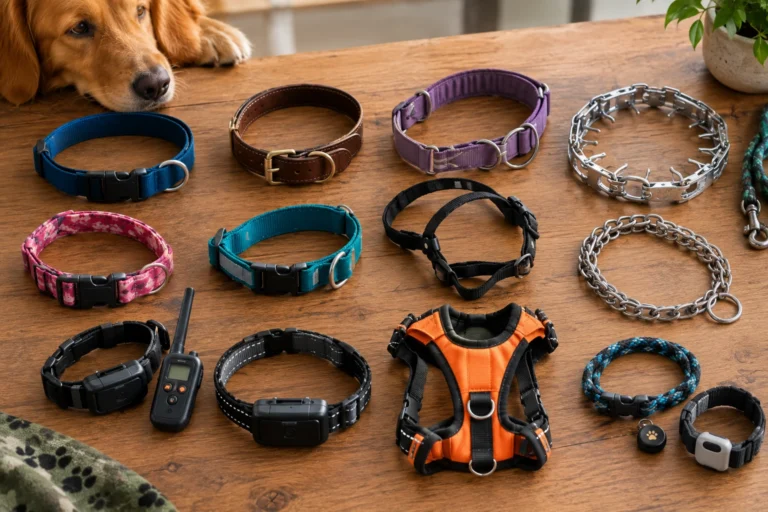 types of dog collars