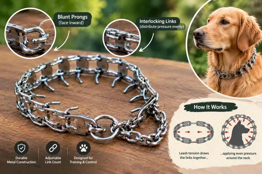 How a Prong Collar Actually Works