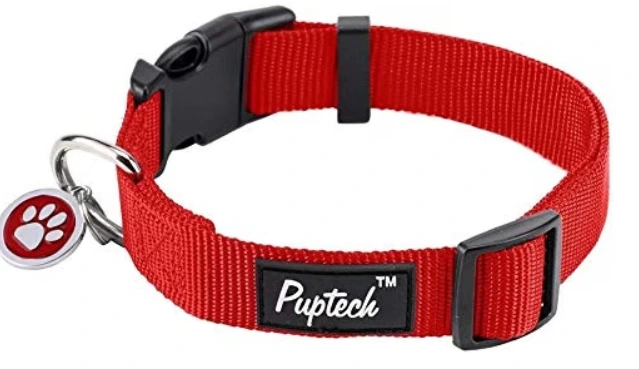 PUPTECK Nylon Puppy Adjustable Collar